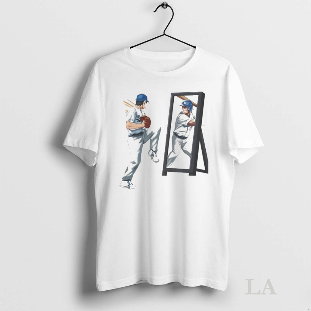Original Shohei Ohtani Mirror Mid Windup La Dodgers