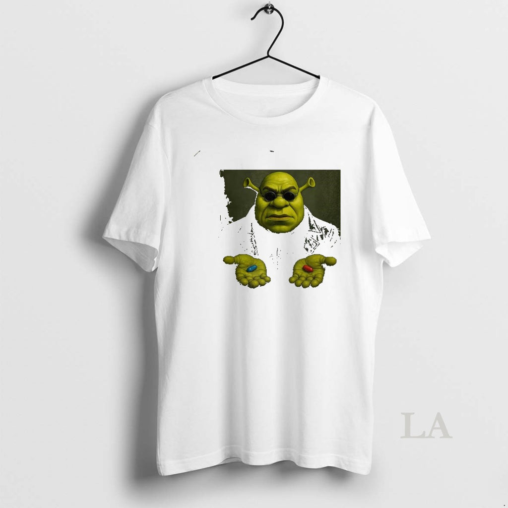 Original Shrek X Morpheus The Matrix Makes You Take Medicine