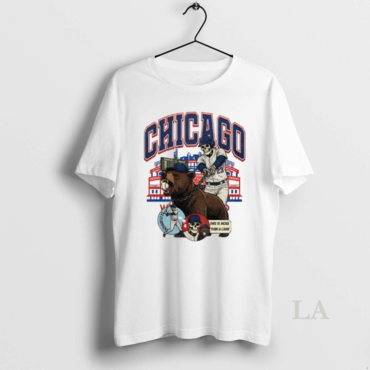 Original Skeleton Chicago Cubs Baseball Game Day This Is More Than A Game