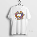 Original Snoopy Hug Woodstock Heart Flowers