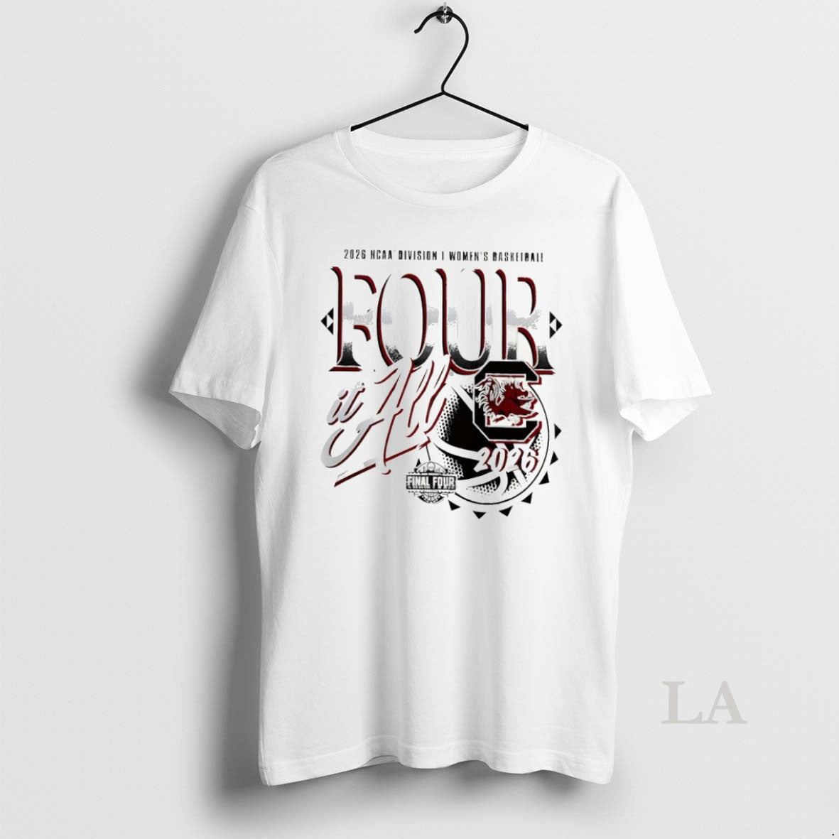Original South Carolina Gamecocks 2026 Ncaa Womens Basketball Tournament March Madness Final Four