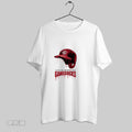 Original South Carolina Gamecocks Dripping Baseball Helmet