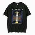 Original Starship Milestone Launch Tower Graphic Tee Tshirts Jpg
