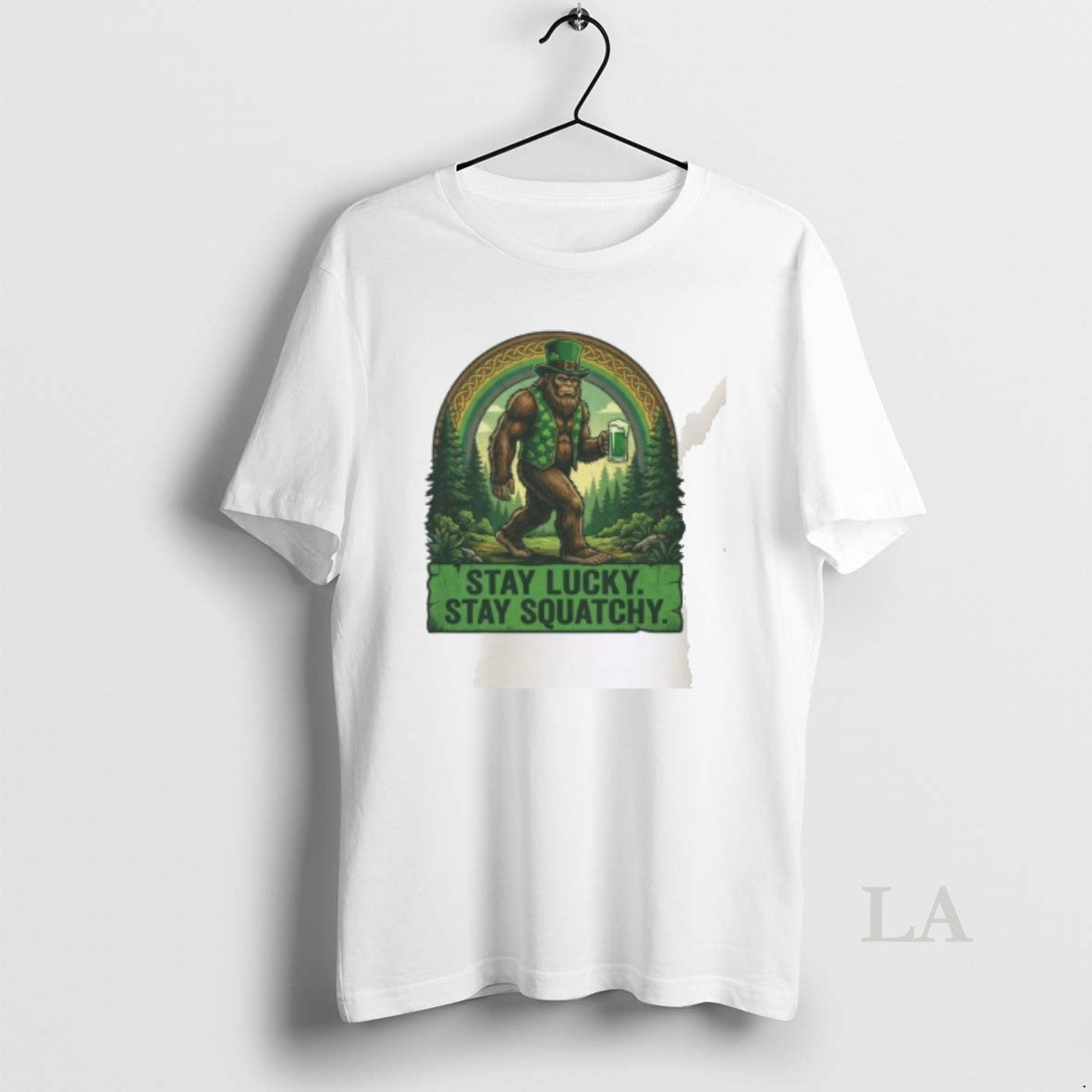 Original Stay Lucky Stay Squatchy Funny St