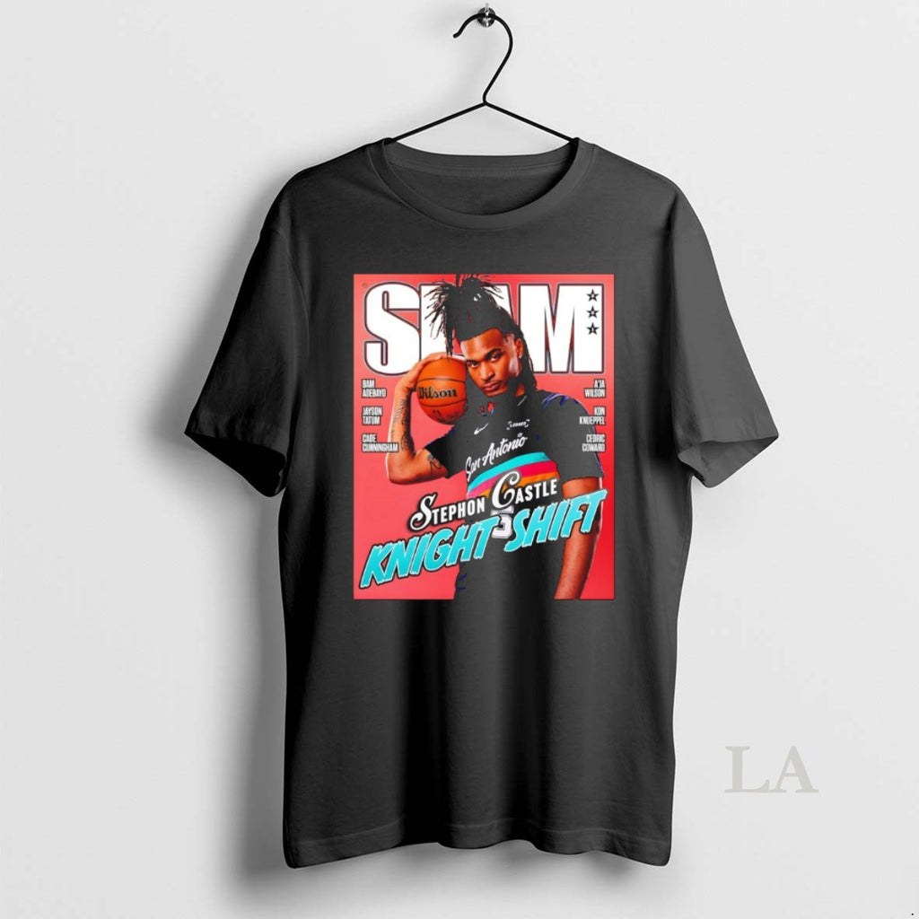 Original Stephon Castle Knight Shift San Antonio Spurs Basketball Slam