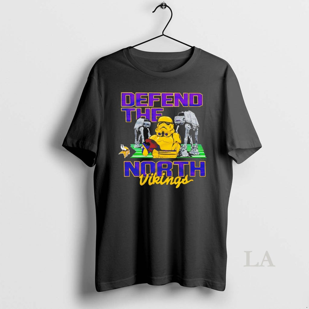 Original Stormtrooper And At At Walkers X Minnesota Vikings Defend The North