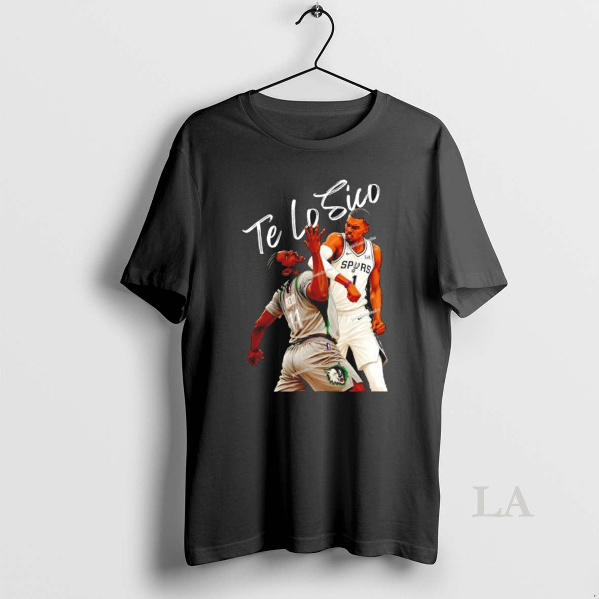 Original Te Lo Sico Wemby Elbow Reid San San Antonio Spurs Basketball Funny