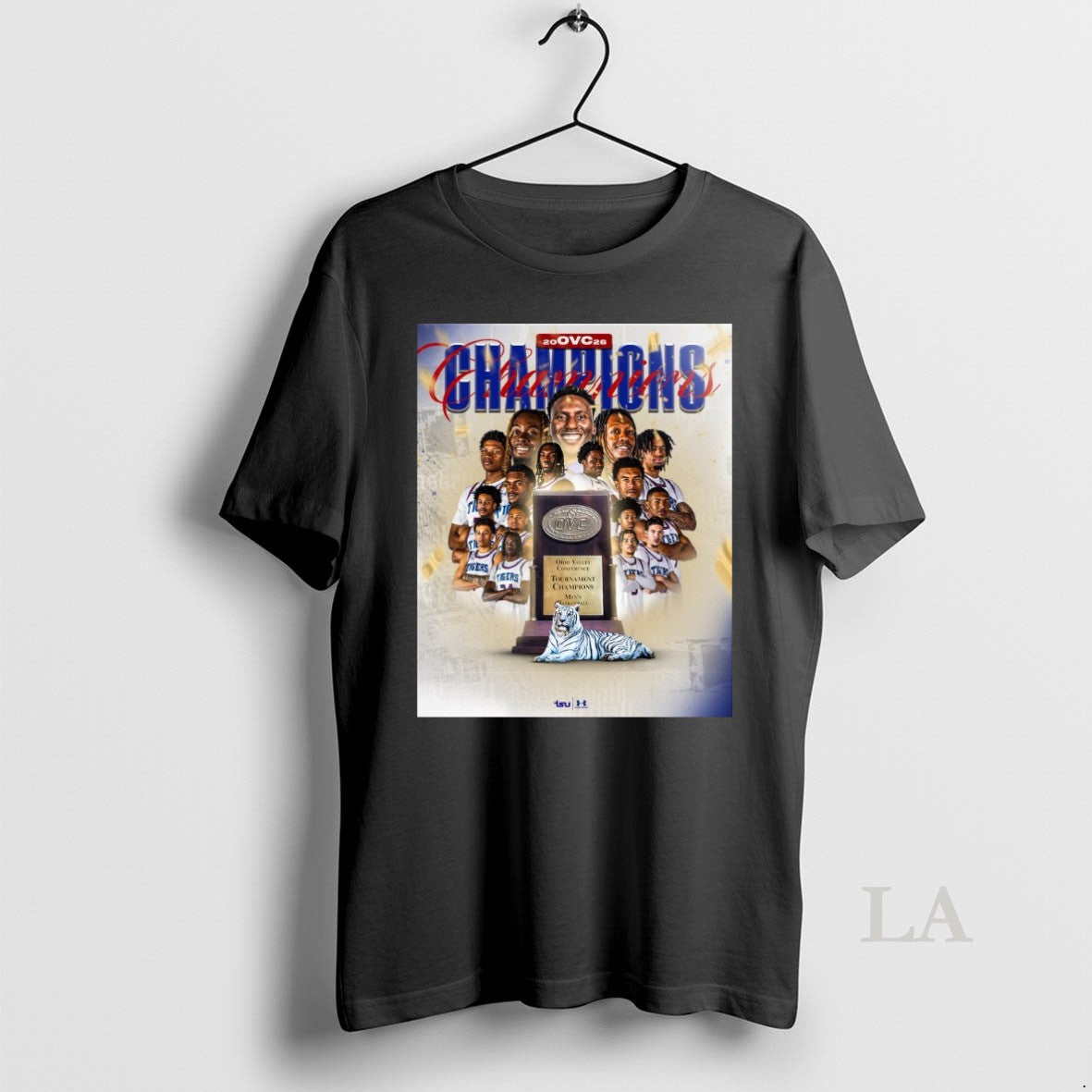 Original Tennessee State University Mens Basketball 2026 Ohio Valley Conference Champions