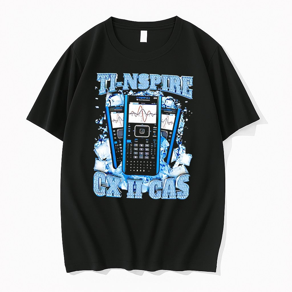 Original Texas Instruments Ti Nspire Cx Ii Cas Icy Graphic Tee Tshirts Jpg