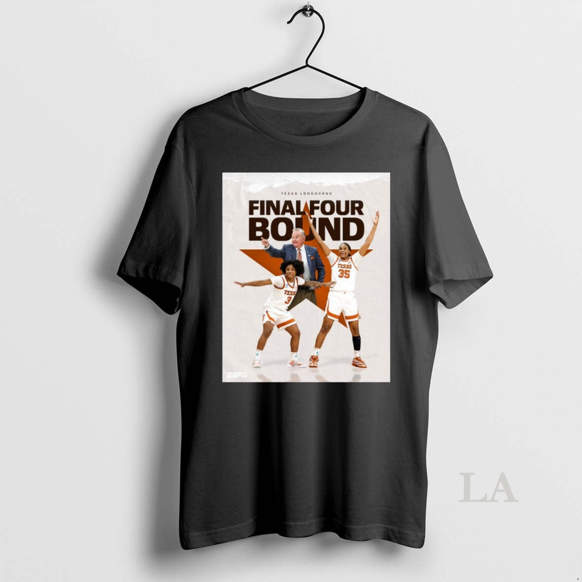 Original Texas Longhorns Final Four Bound Hook Em And Book Em 2026
