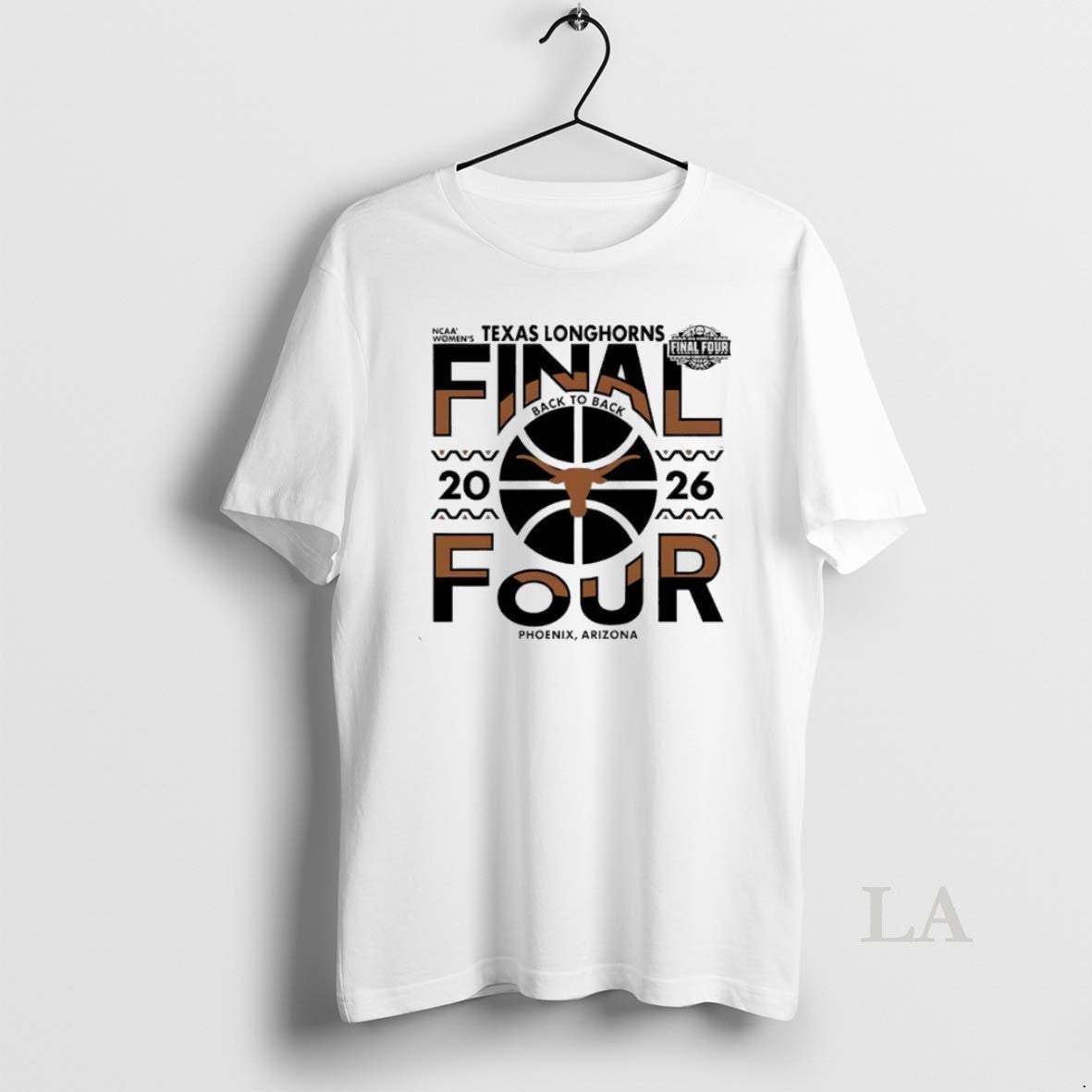 Original Texas Longhorns Womens Basketball Back To Back Final Four 2026