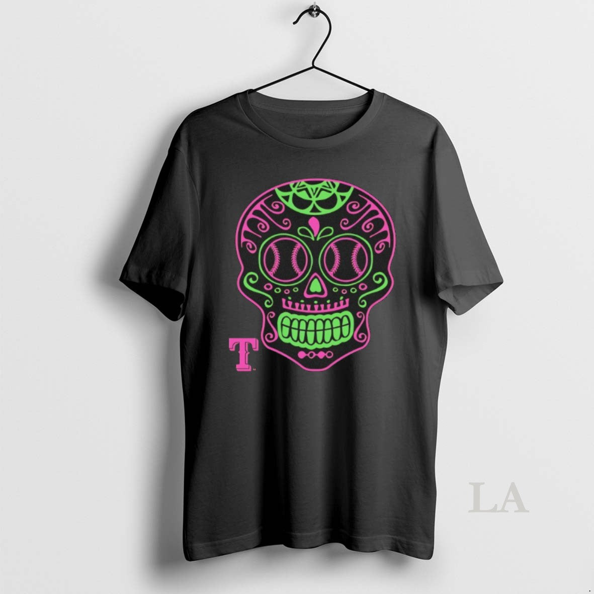 Original Texas Rangers Sugar Skull