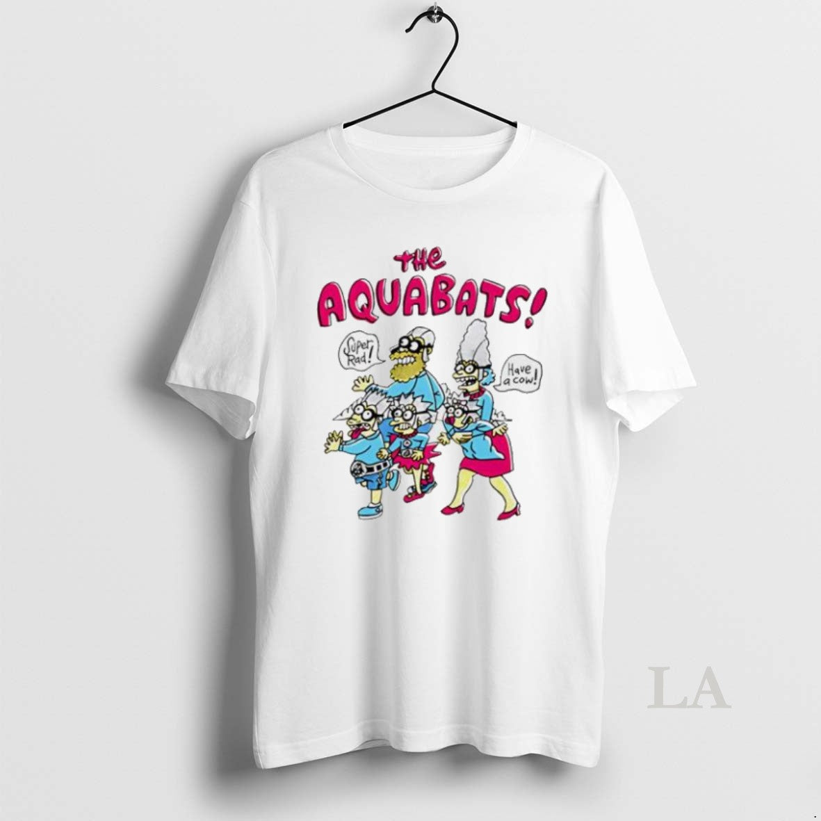 Original The Aquabats Happy Family Classic Cartoon Womens