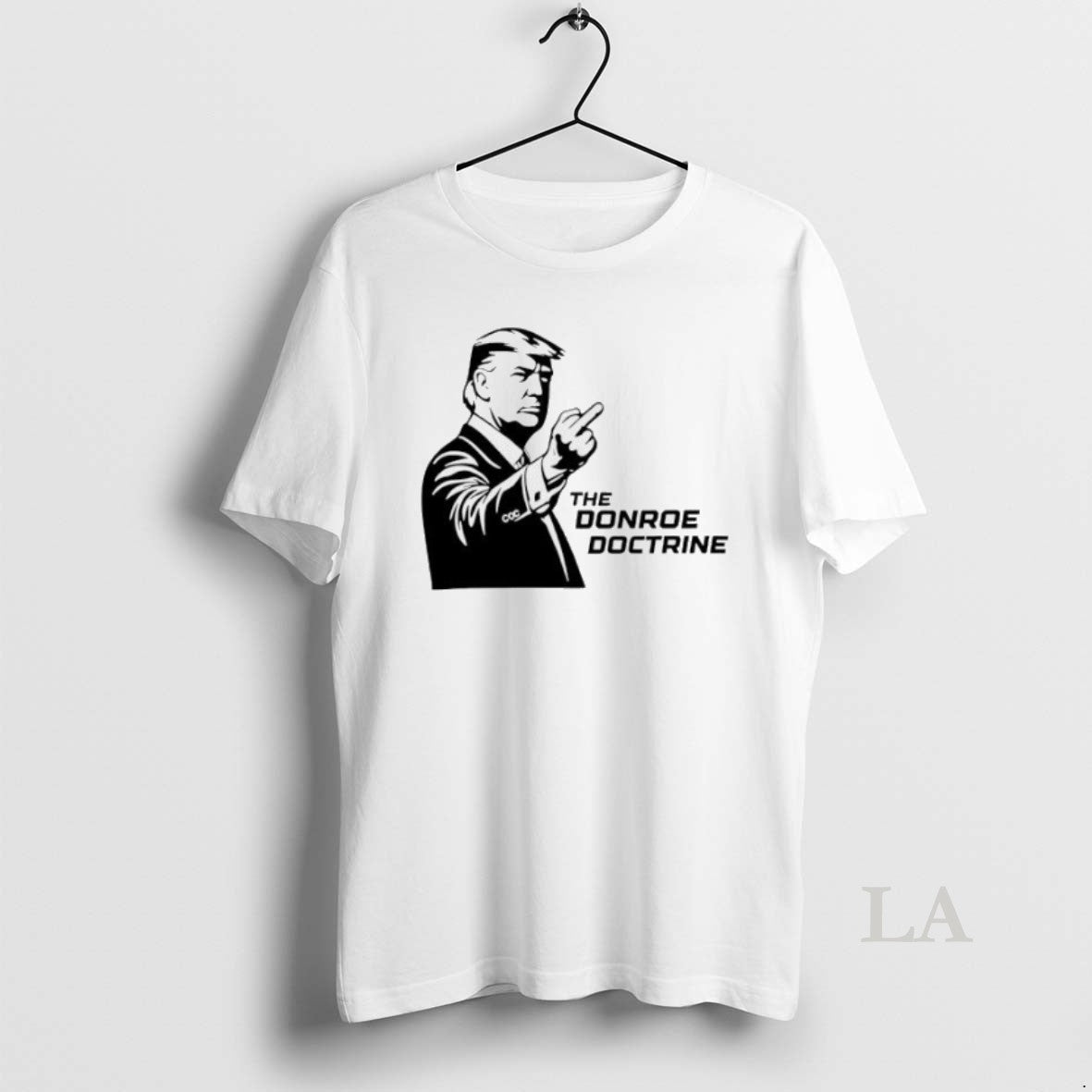 Original The Donroe Doctrine Trump Middle Finger Meme Womens