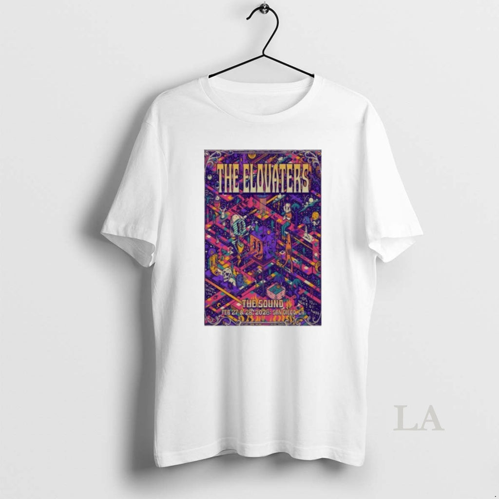 Original The Elovaters Feb 27 And 2026 San Diego Shirts