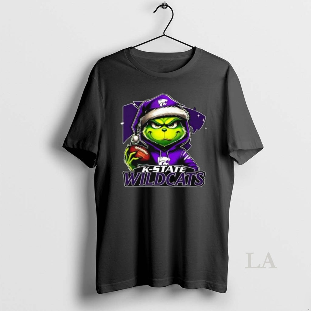 Original The Grinch X Kansas State Wildcats Football 2025 Long Sleve