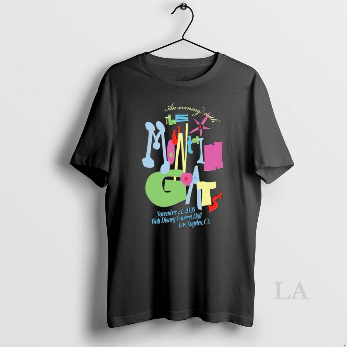 Original The Mountain Goats 11 24 2026 Los Angeles Ca Shirts