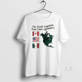 Original The North American Free Trade Agreement Alena Nafta Tlc Flag