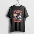 Original The Peanuts Characters X Boston Red Sox Est 1901