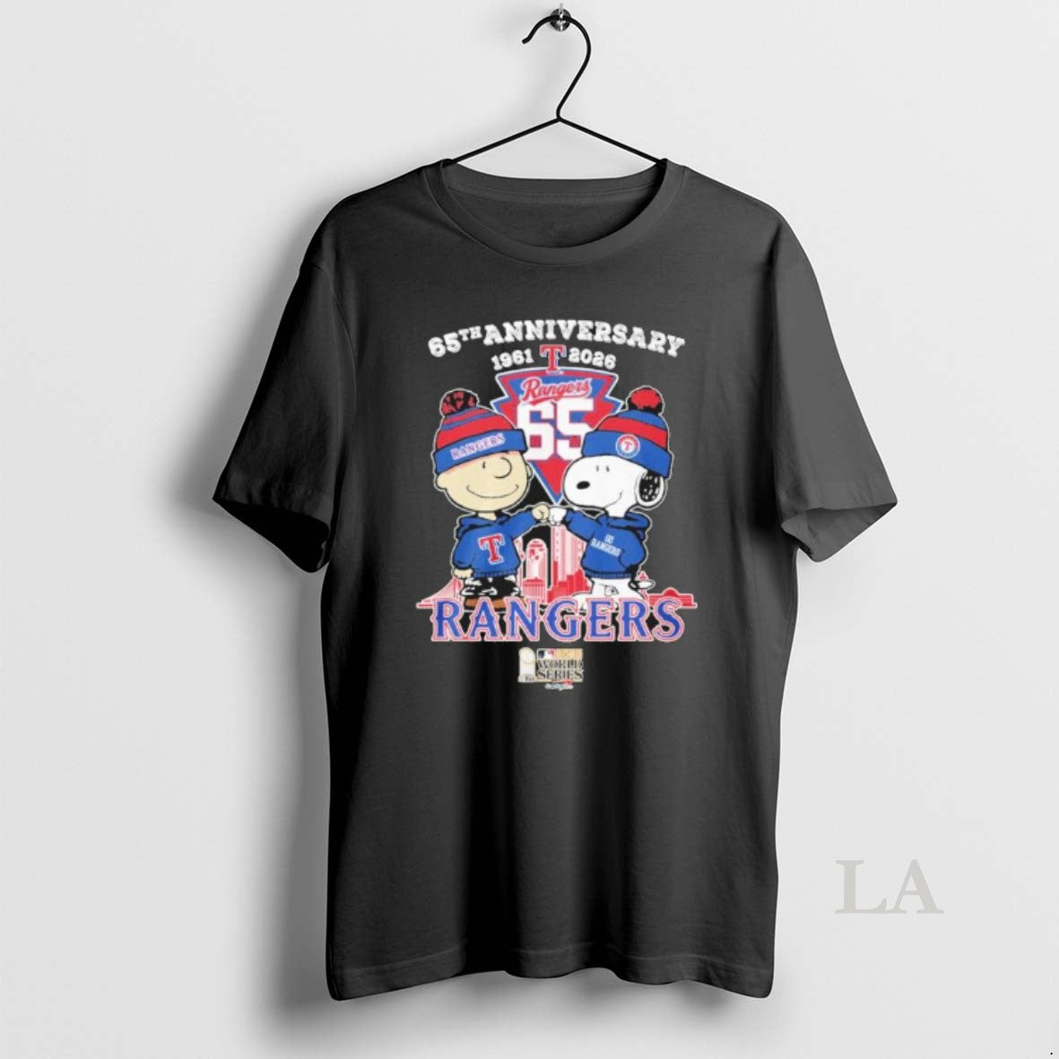 Original The Peanuts Fistbump X Texas Rangers 65th Anniversary 1961 2026