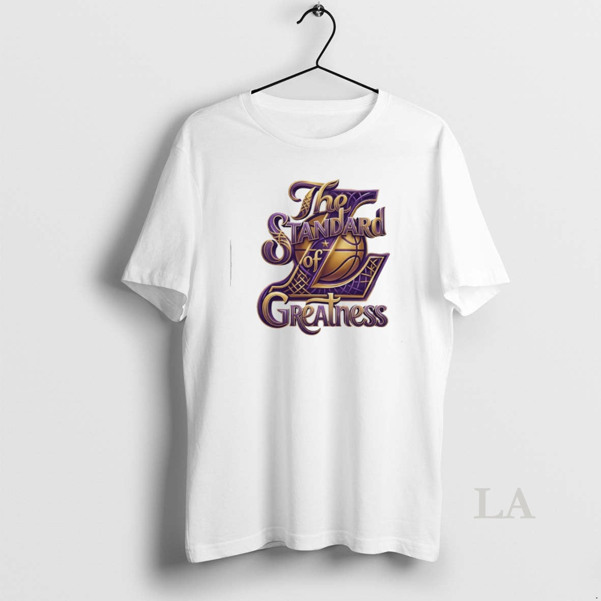 Original The Standard Of Greatness Los Angeles Lakers Basketball