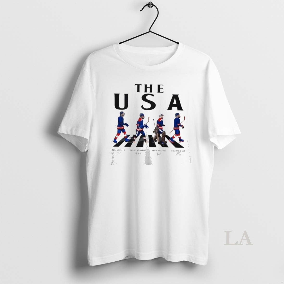 Original The Usa Team Womens Ice Hockey Abbey Road Signatures