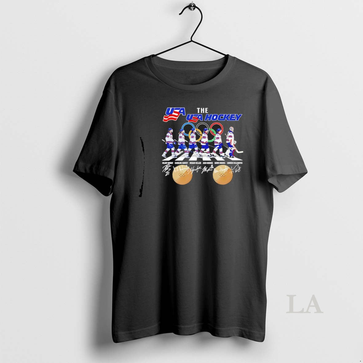 Original The Usa Hockey 2026 Player Walking Abbey Road Signature