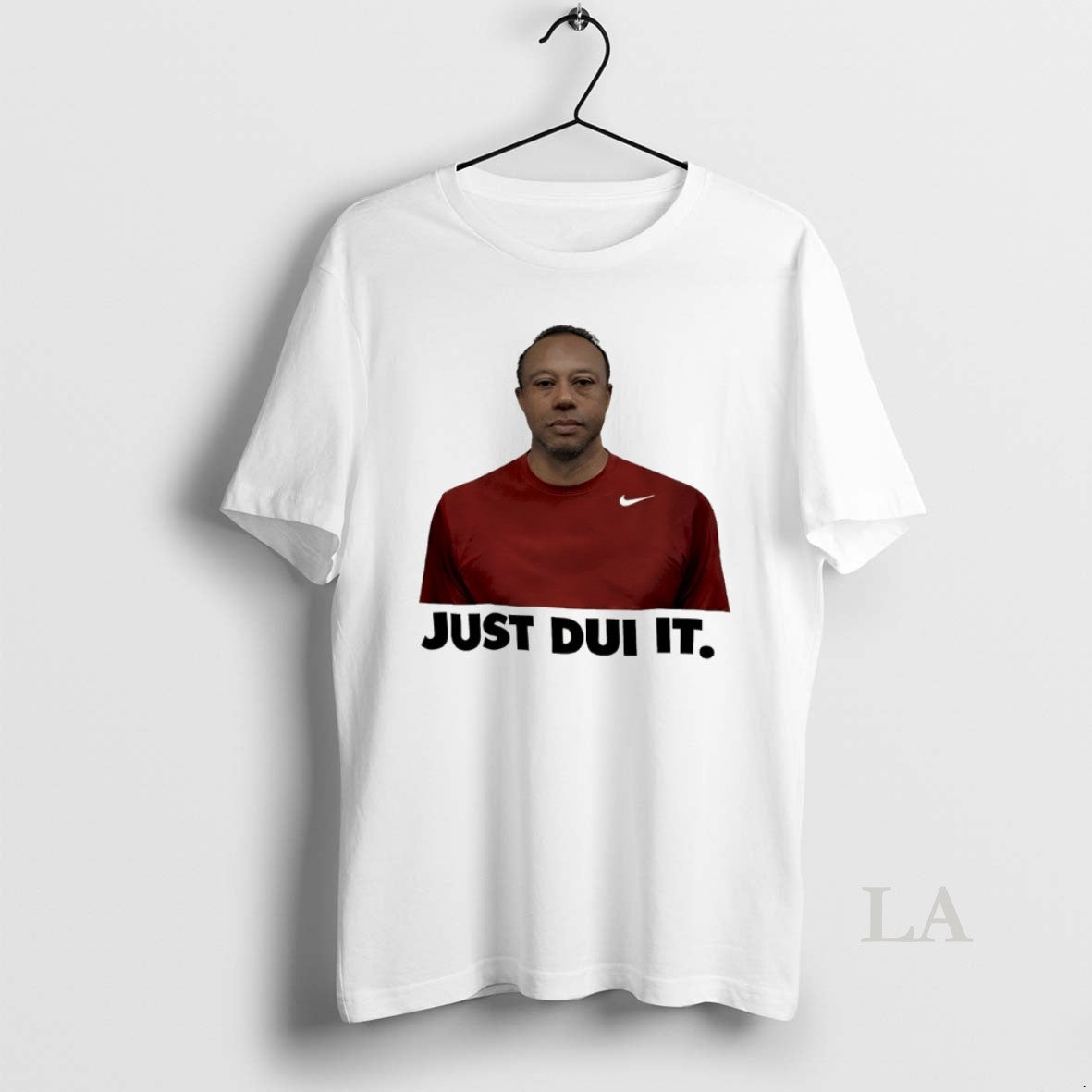 Original Tiger Woods Just Dui It Nike Logo Parody