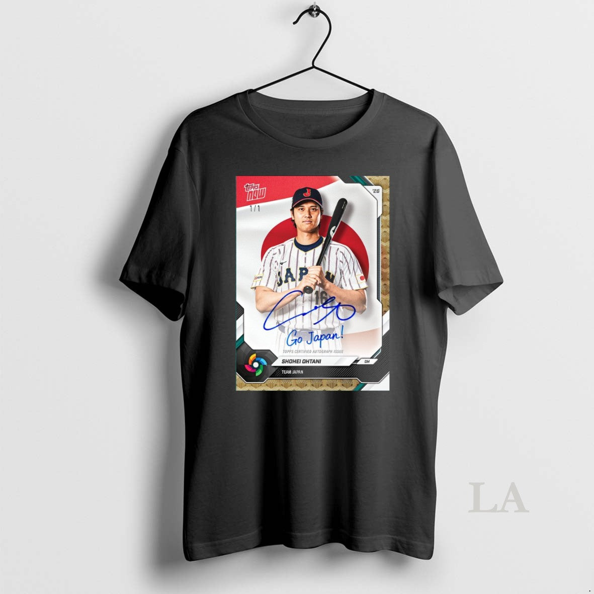 Original Topps Now Shohei Ohtani Team Japan Topps Certified Autograph Issue Signature