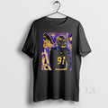 Original Trey Hendrickson Baltimore Ravens Number 91 Crow Skull