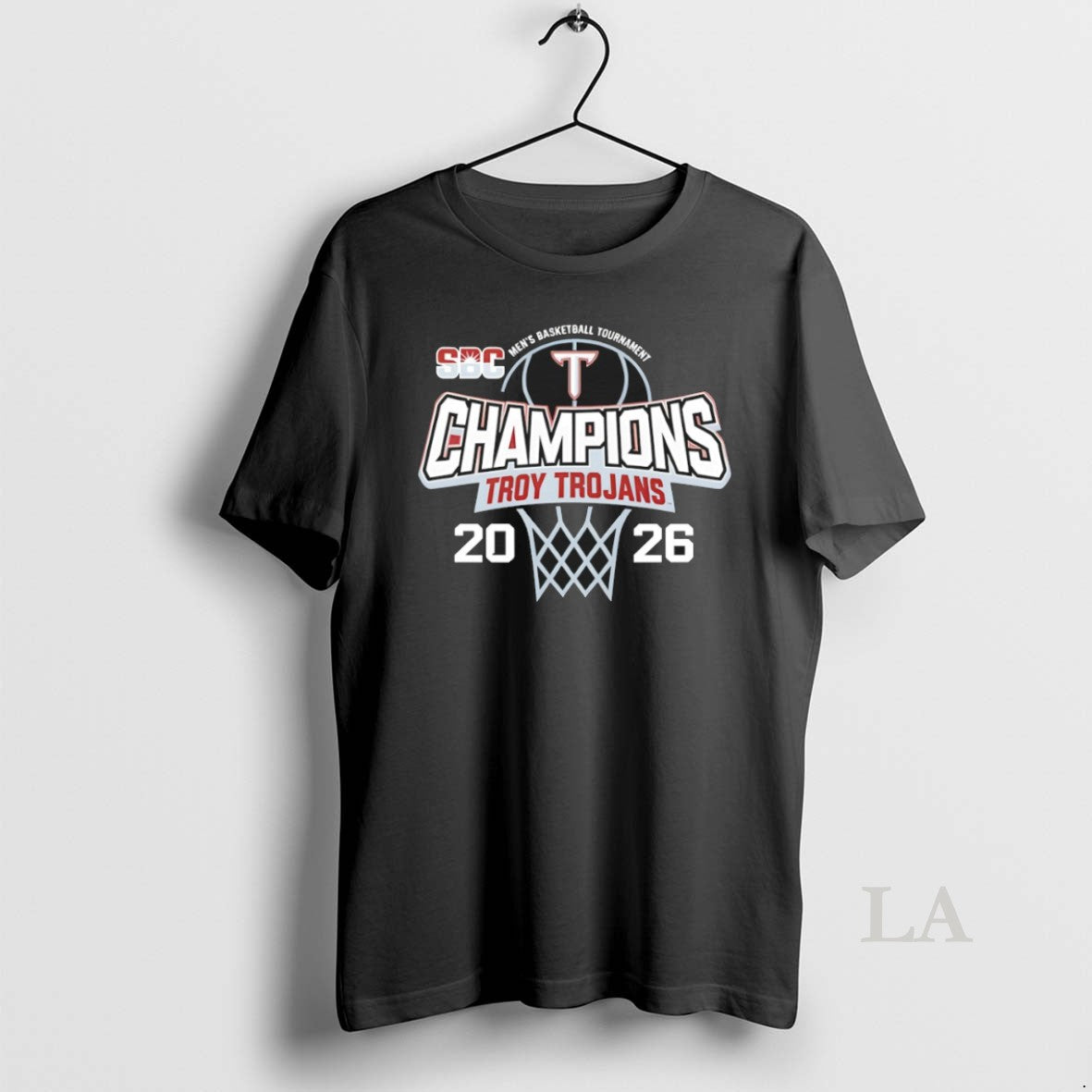 Original Troy Trojans Mens Basketball Sun Belt Tournament Champions 2026