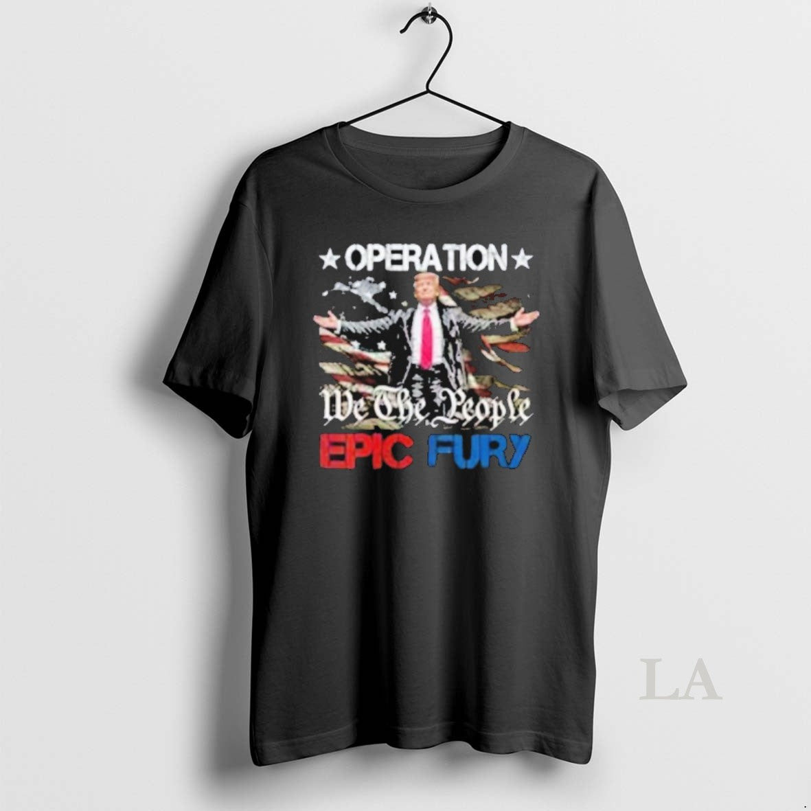 Original Trump Operation Epic Fury We The People American Flag