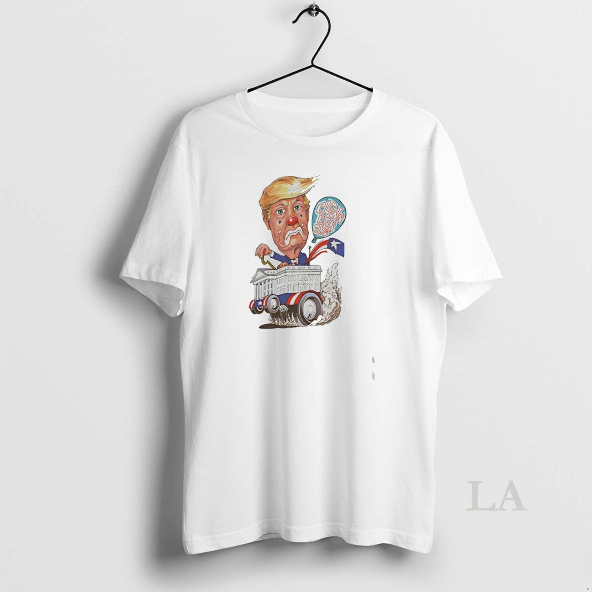 Original Trump Clown Car Cartoon