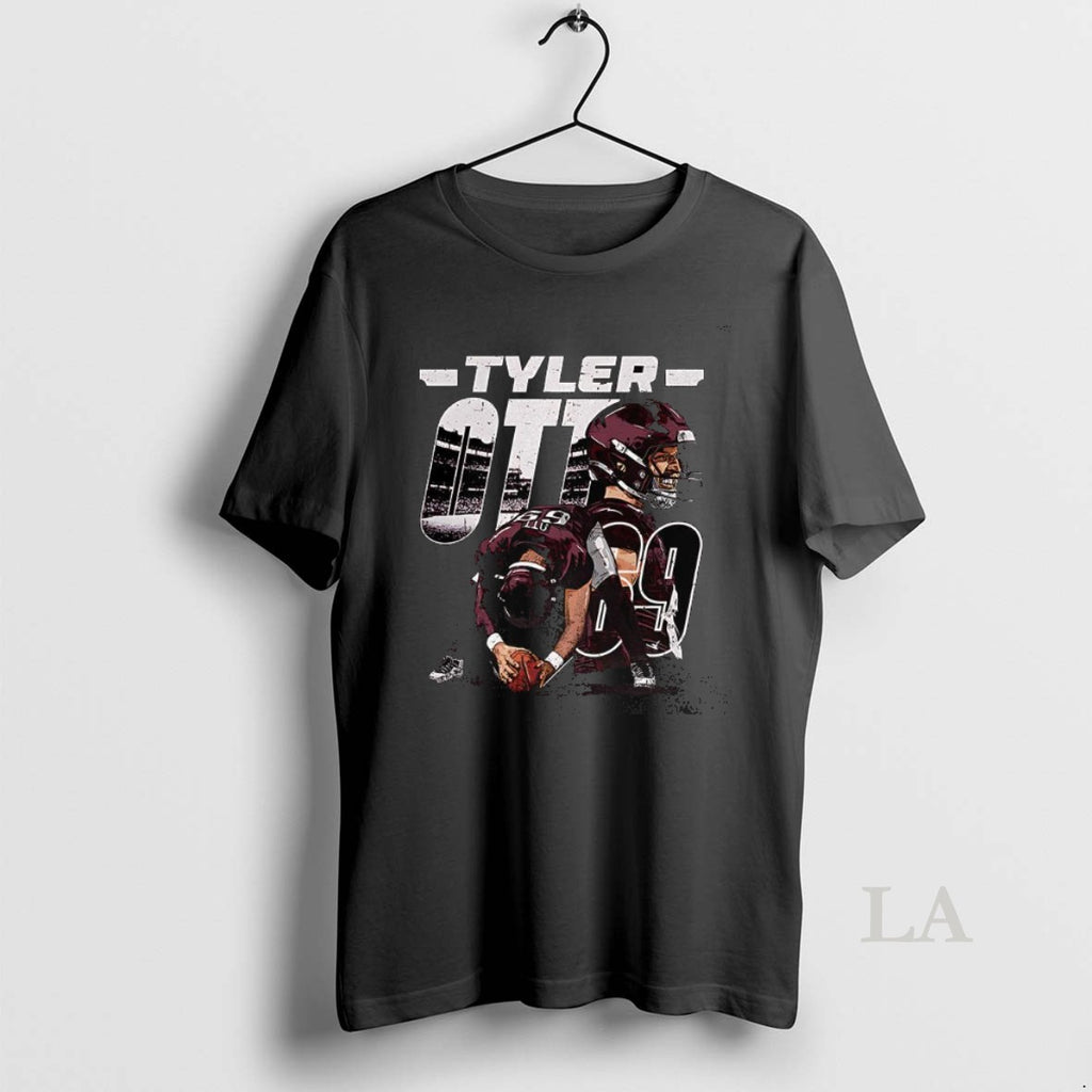 Original Tyler Ott Washington Commanders Football Player Name And Number 69