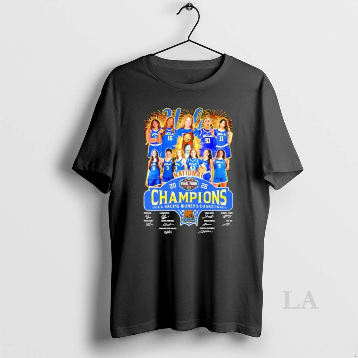 Original Ucla Bruins 2026 Womens Basketball National Champions Signatures