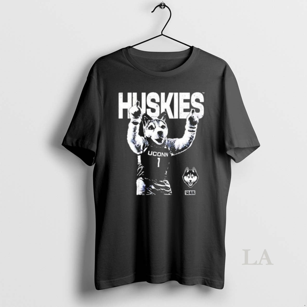 Original Uconn Huskies Mascot Mode Slam Graphic