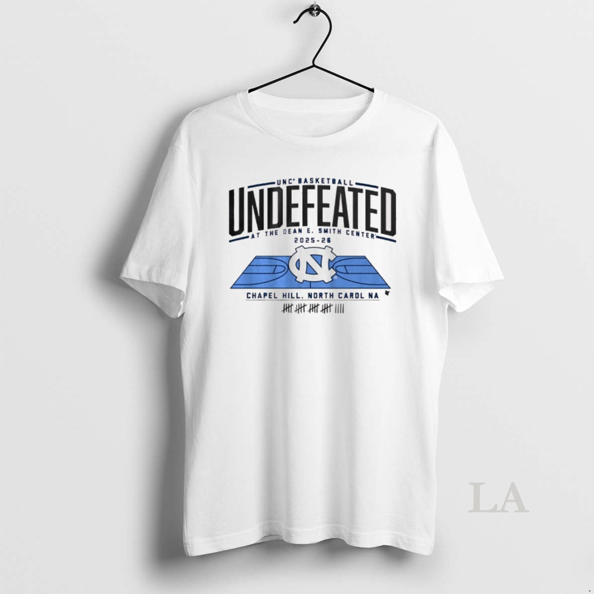 Original Unc Tar Heels Basketball Undefeated At The Dean E