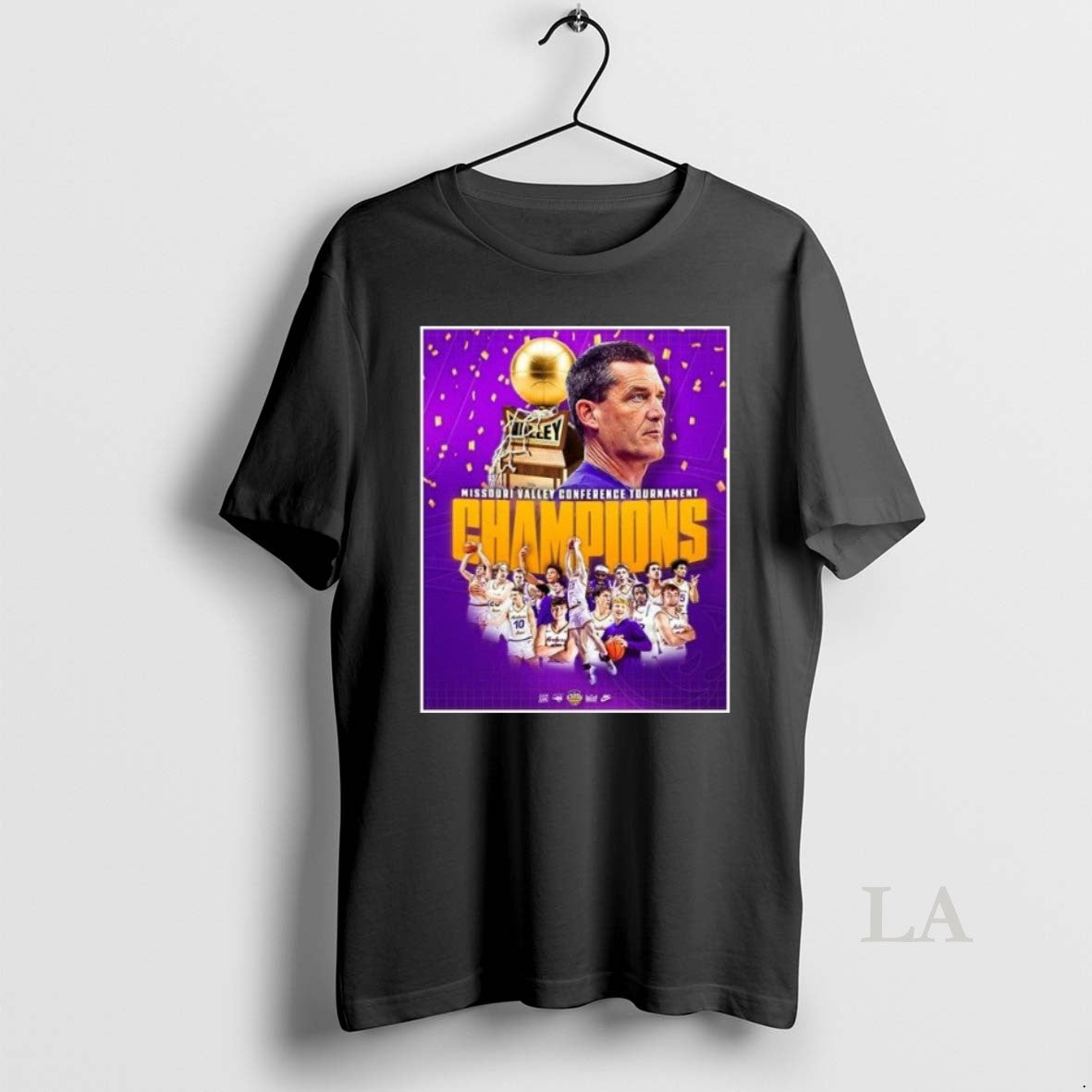 Original Uni Panthers Mens Basketball Mvc Conference Champions