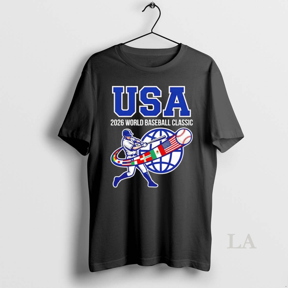 Original Usa Baseball World Baseball Classic 2026 World Flags