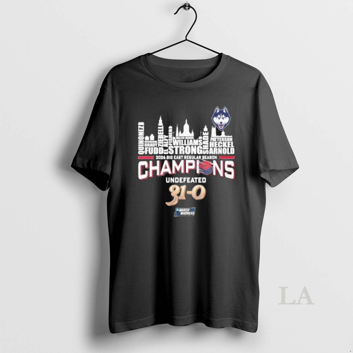 Original Uconn Huskies Undefeated 2025 2026 Womens Basketball Regular Season 31 0