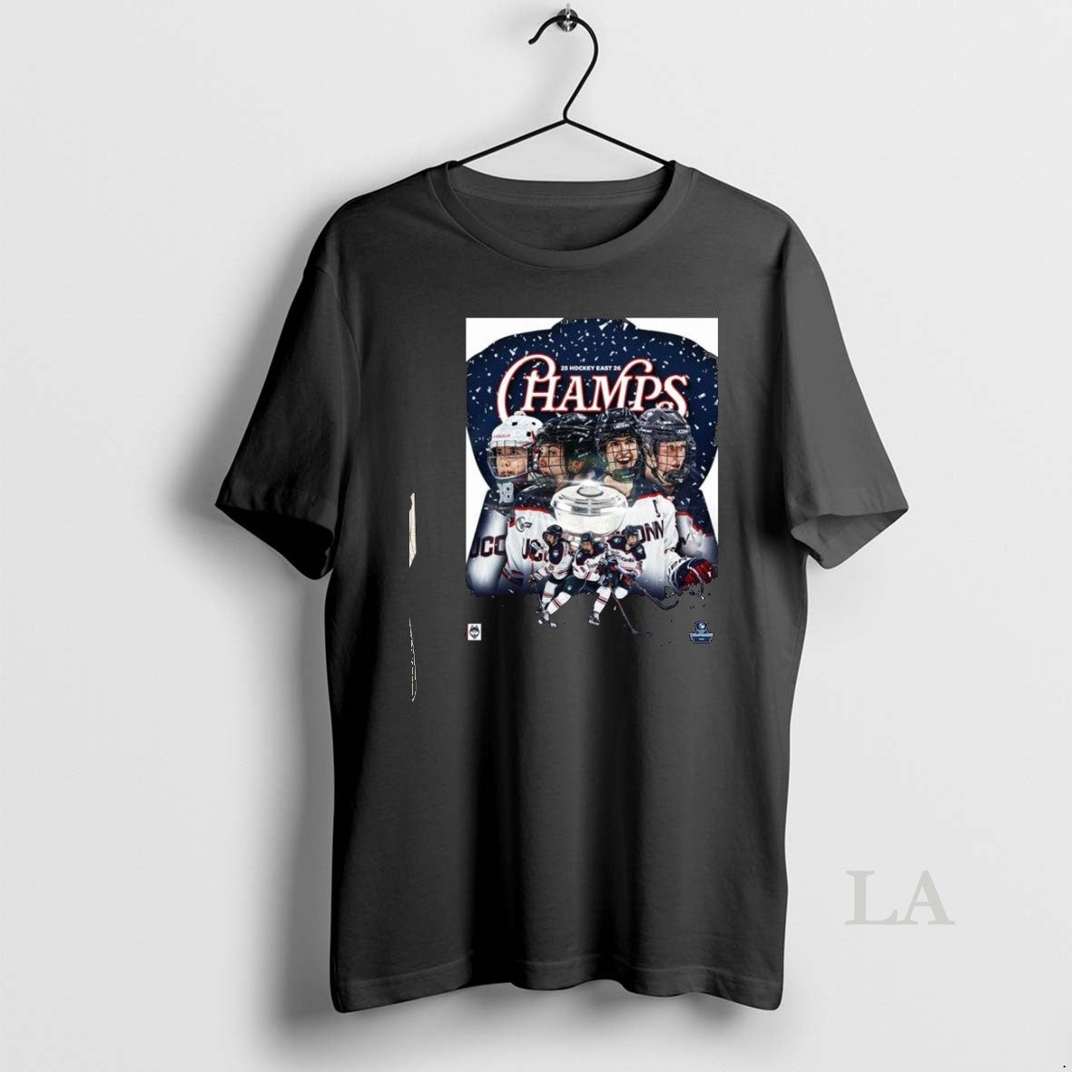 Original Uconn Huskies Womens Hockey 2026 Hockey East Champions Long Sleve