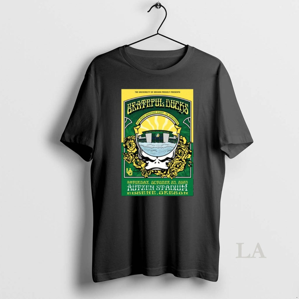 Original University Of Oregon Grateful Ducks Long Sleve