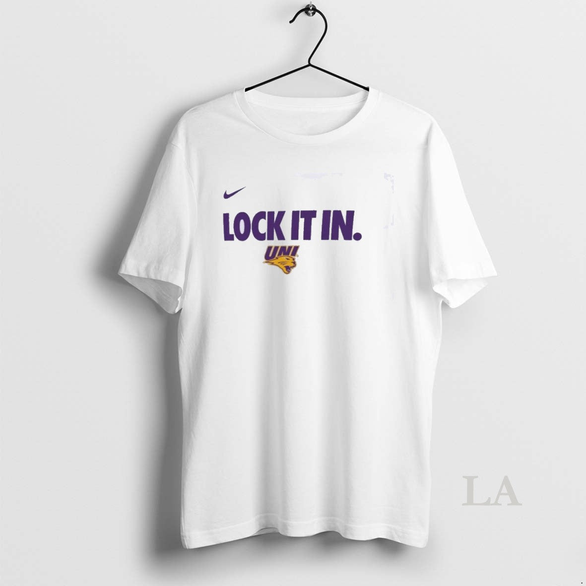 Original University Of Northern Iowa Basketball Lock It In Bench