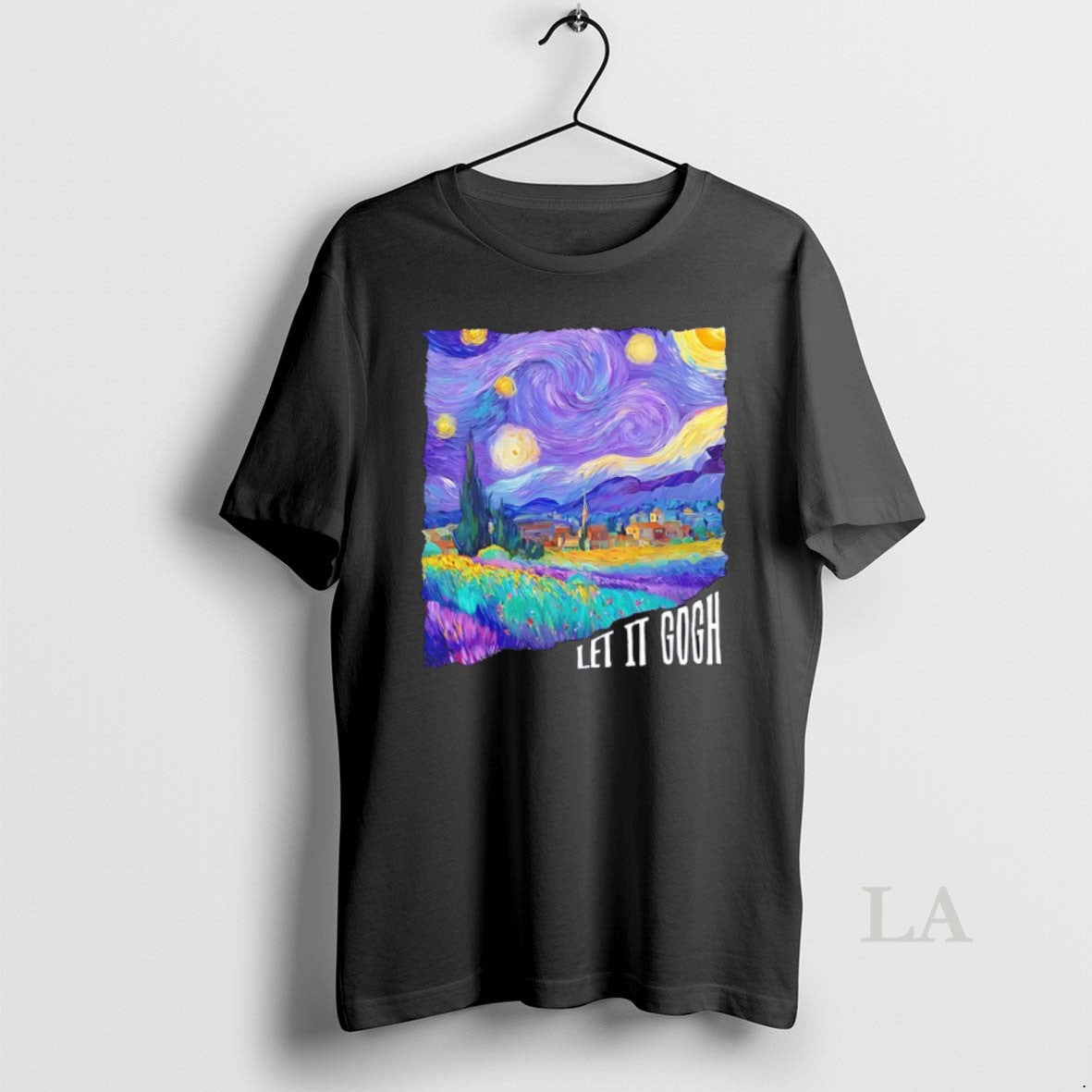 Original Van Gogh Starry Night Let It Gogh