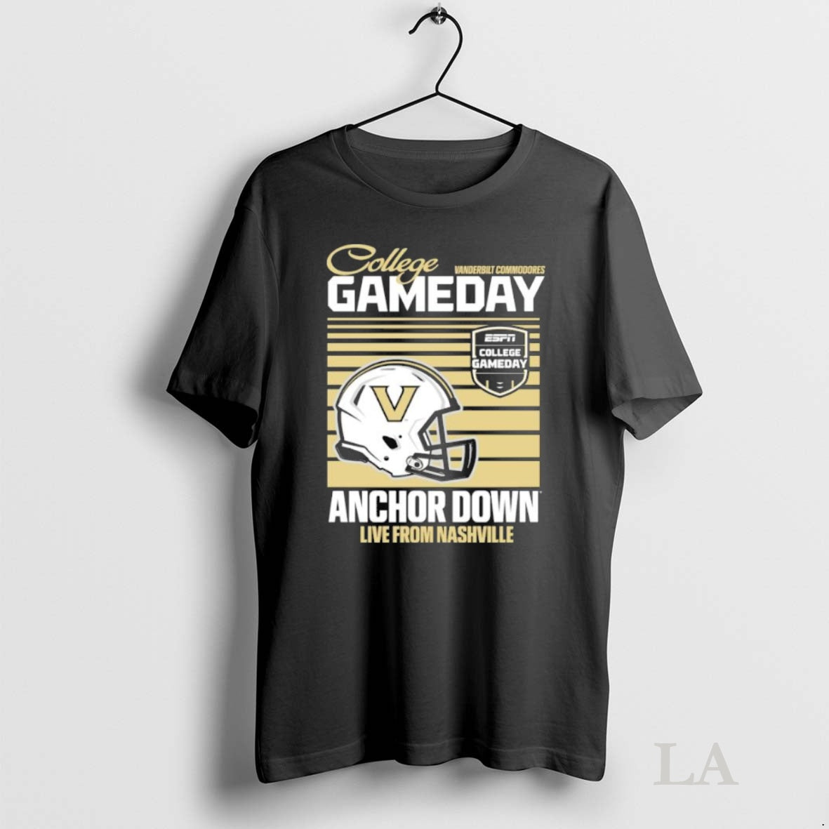 Original Vanderbilt Commodores College Gameday 2025 Anchor Down Vintage