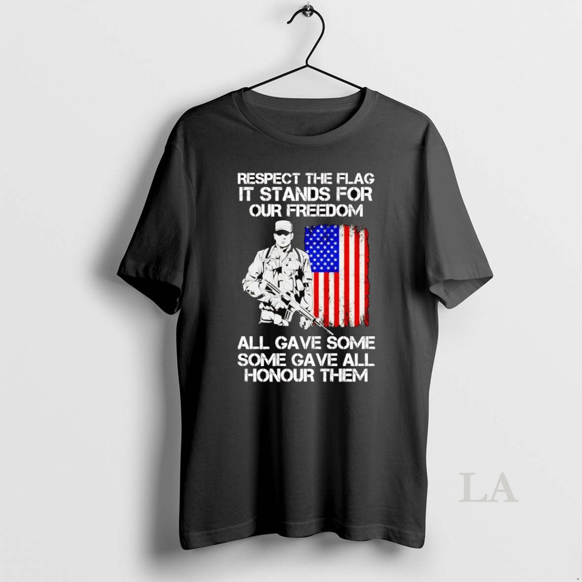 Original Veteran Respect The Flag It Stands For Our Freedom