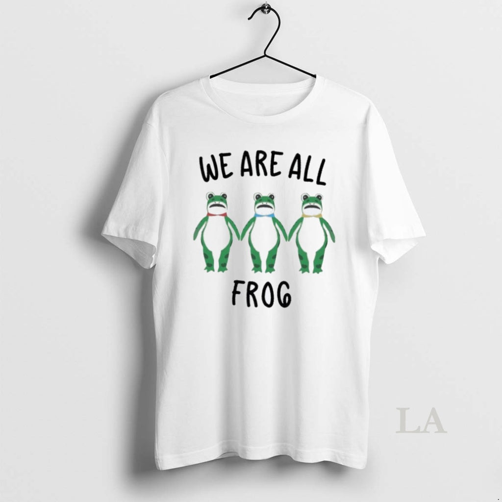 Original We Are All Frog Portland Abolish Ice Anti Fascism Peaceful Protest