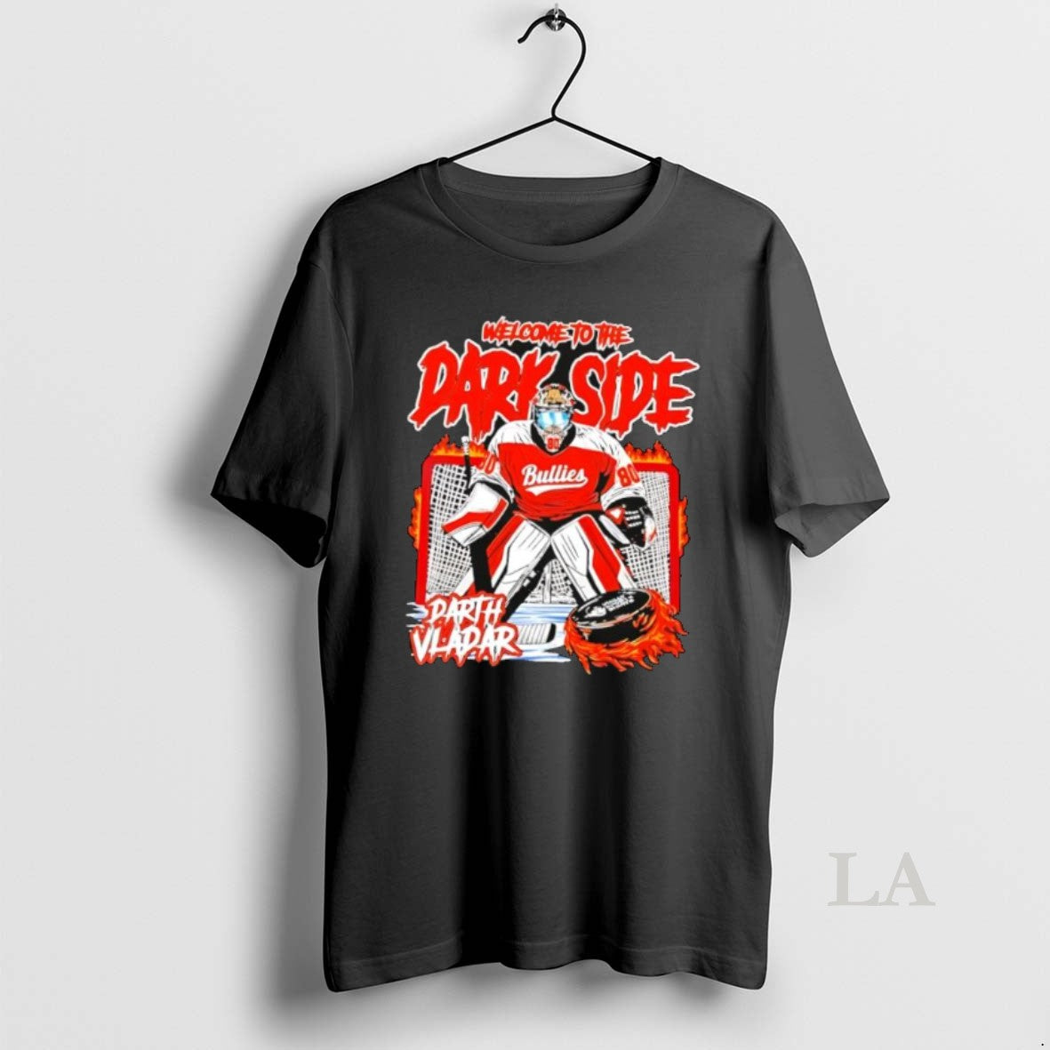 Original Welcome To The Dark Side Darth Vladar Hockey Goalie