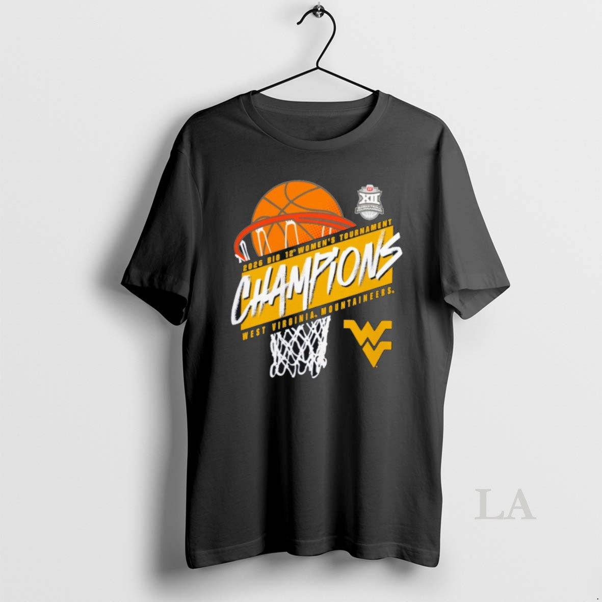 Original West Virginia Mountaineers 2026 Big 12 Womens Basketball Tournament Champions