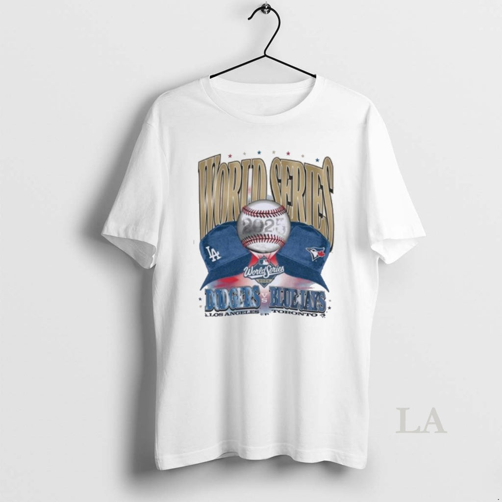 Original World Series 2025 Dodgers Vs Blue Jays Dueling Caps